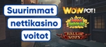 Suurimmat nettikasino-voitot!