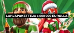 Miljoonan euron edestä joulukierroksia!